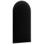 Polsterte Blende, schwarz, 30 cm